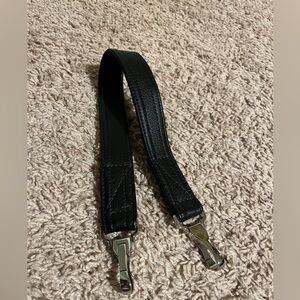 Rough & Tumble Narrow shoulder strap in black
